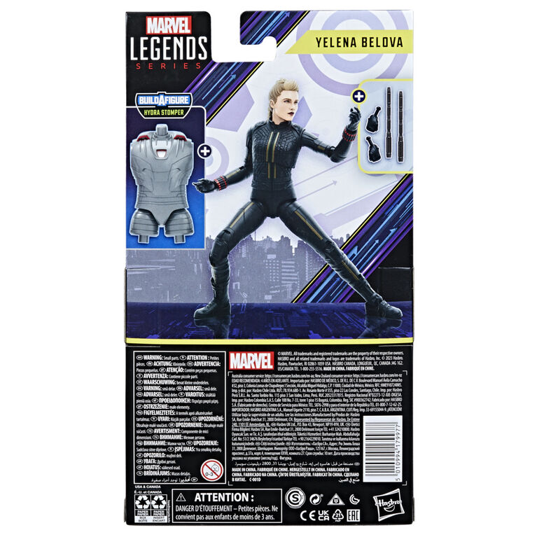 Hasbro Marvel Legends Series Yelena Belova, Hawkeye Marvel Legends Action Figures, 6 Inch
