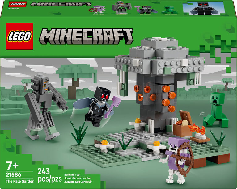LEGO Minecraft The Pale Garden Building & Pretend Play Toy for Boys, Girls, & Kids, Ages 7+ - 21586