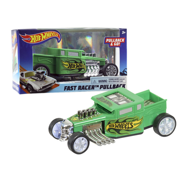 Hot Wheels Pull Back Racers, Green Bone Shaker Toys R Us Canada
