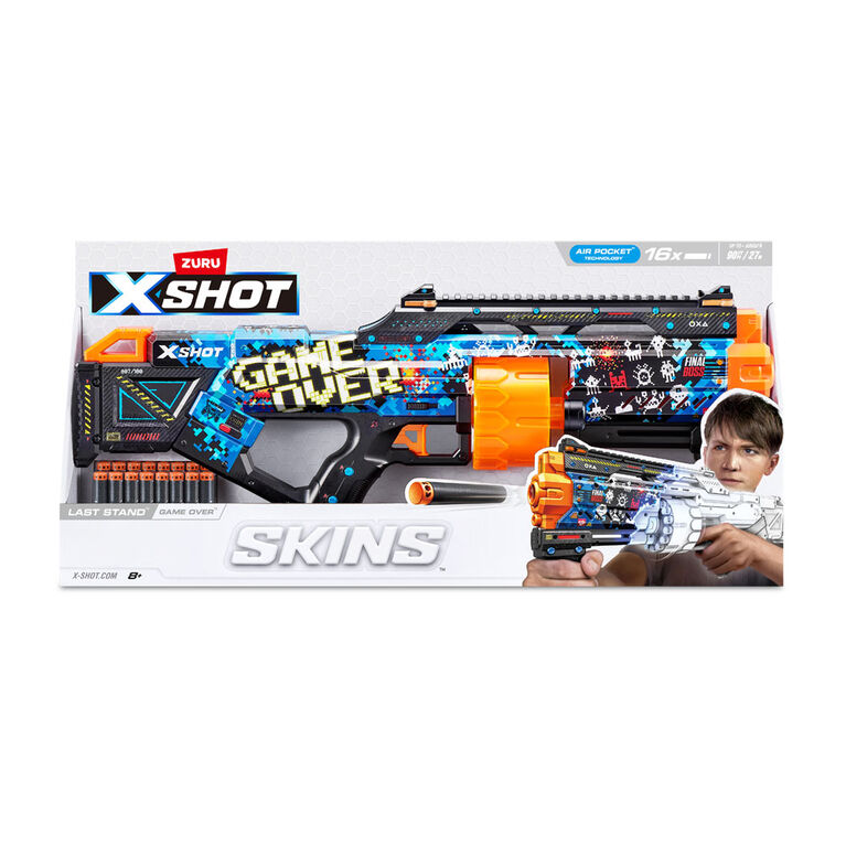 XSHOT Skins Last Stand Dart Blaster (16 Darts) by ZURU