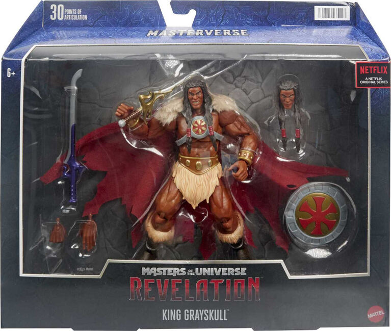 Masters of the Universe Masterverse Revelation King Grayskull Deluxe Action Figure