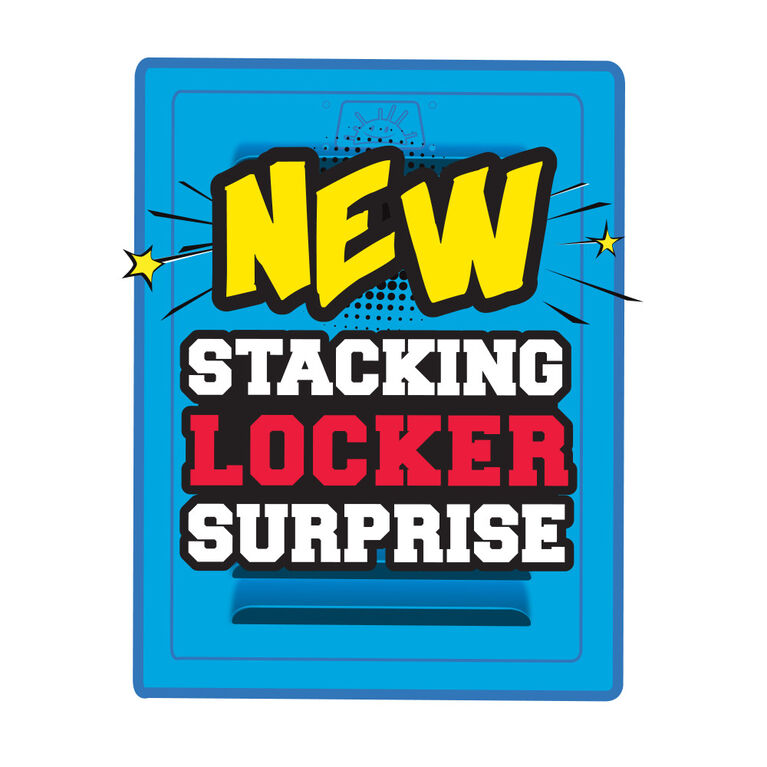 Ryan's World Stacking Surprise Lockers, Five Surprise Filled Lockers - English Edition