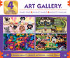 Assortiment De Casse-Têtes De Galerie D'Art 4 En 1