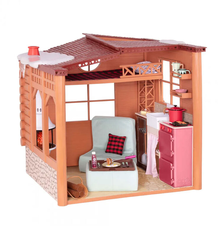 Our Generation - Winter Cabin set