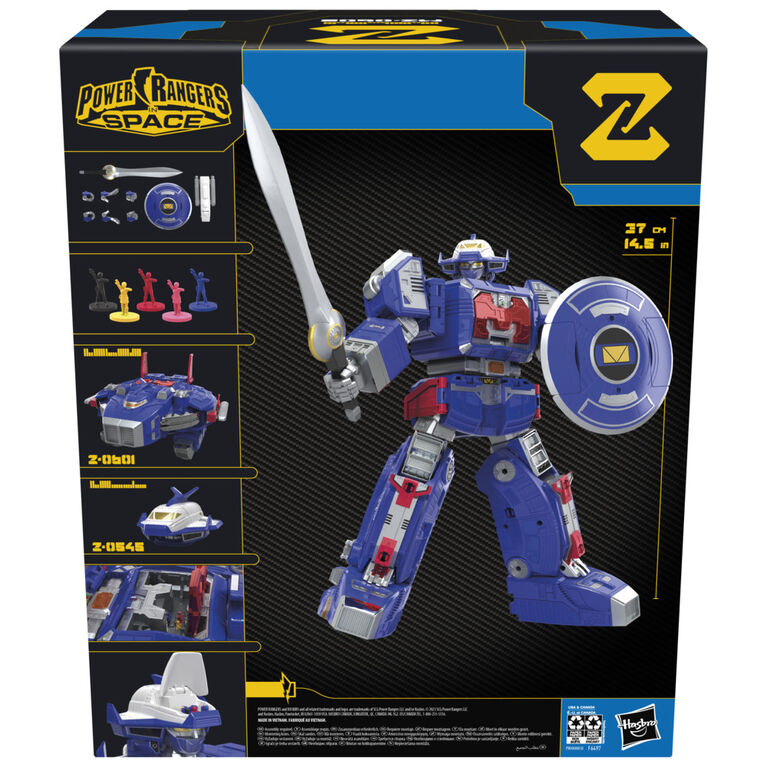 Power Rangers Lightning Collection Zord Ascension Project In Space Astro Megazord 1:144 Scale 14.5 Inch Collectible