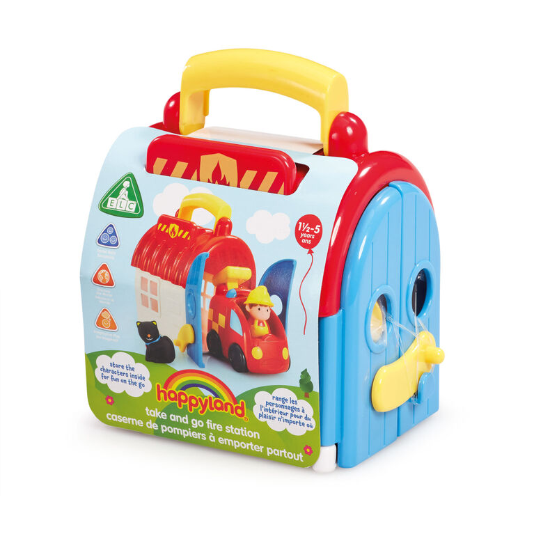 Early Learning Centre Happyland Take and Go Fire Station - R Exclusive