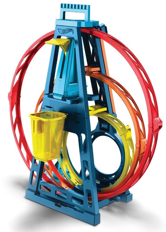 Hot Wheels Track Builder Unlimited Triple Loop Kit