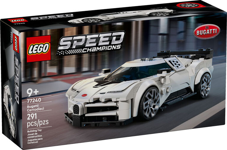 LEGO Speed Champions Bugatti Centodieci Hyper Sports Car Toy for Kids, Boys & Girls, Ages 9+ - 77240