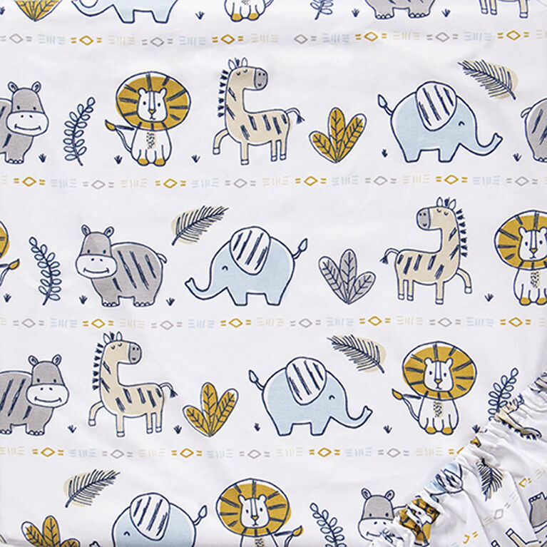 Sammy & Lou 4 Piece Crib Bedding Set - Zambia
