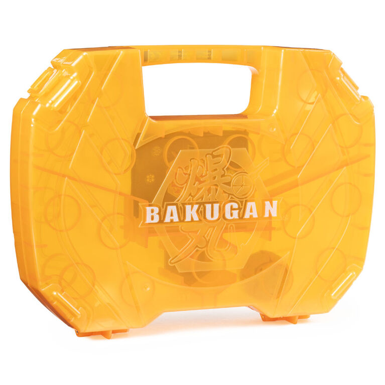 Bakugan, Mallette de rangement Baku-storage (orange) pour créatures Bakugan à collectionner
