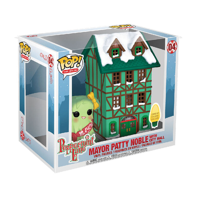 Funko POP! Holiday: Peppermint Lane - Town Hall with Mayor Patty Noble