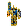 Power Rangers Dino Fury Gold Ranger 6-Inch Action Figure with Dino Fury Key and Dino-Themed Accessory