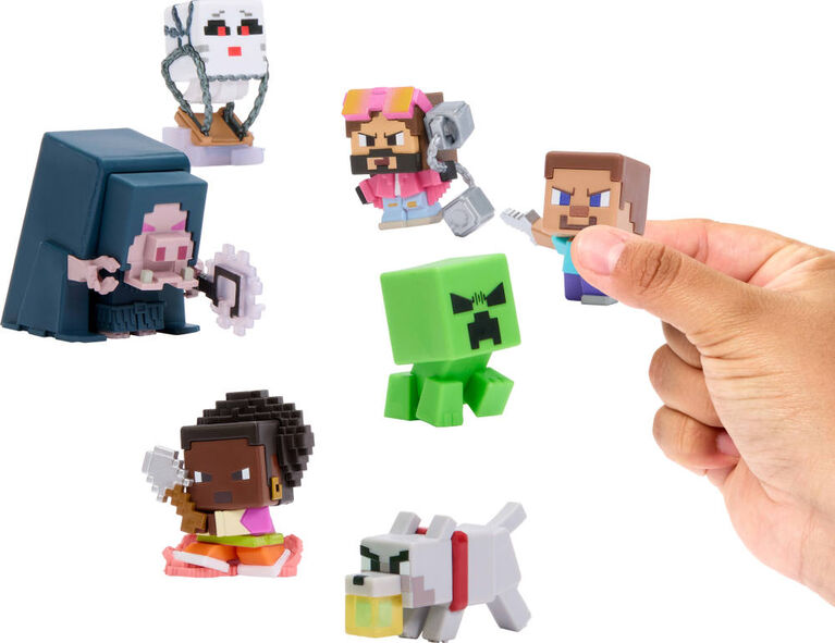 Minecraft Mode MINI Coffret Figurines Coffret Combat Monde Normal
