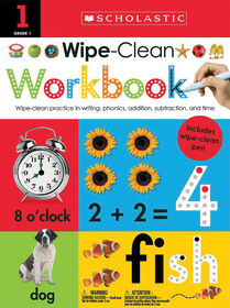 Scholastic Early Learners: First Grade Wipe Clean Workbook - English Edition