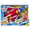 PAW Patrol, Super PAWs, 2-in-1 Transforming Mighty Pups Jet Command Center with Lights and Sounds