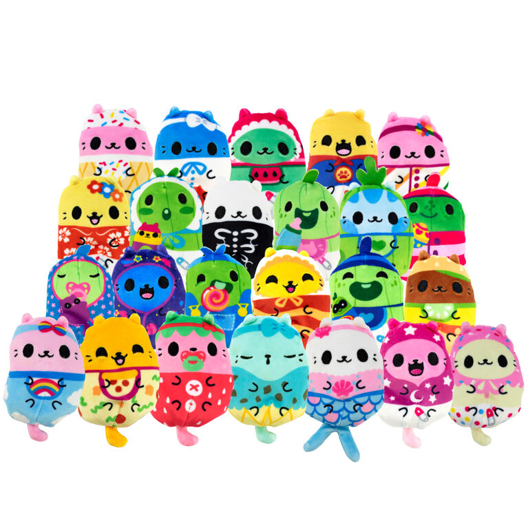 Kittens vs Gherkins - sac mystère - Contient 1 paire de peluches de 3" remplies de haricots !