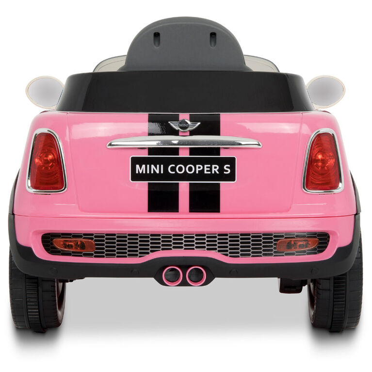 Véhicule porteur MINI Cooper S de Rollplay avec batterie de 6 V
