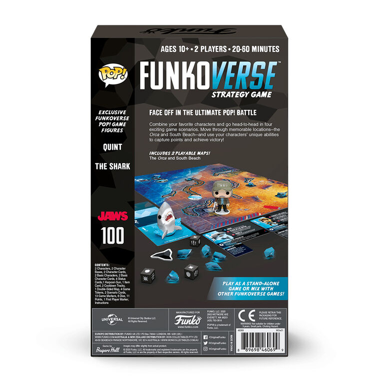 Jeu De Plateau De Funkoverse: Jaws 100 - Édition anglaise