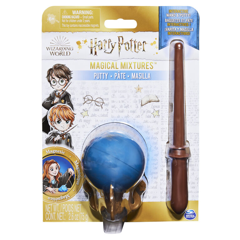 Wizarding World, Magical Mixtures, Coffret d'activités avec pâte et baguette magnétiques