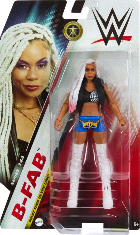 WWE-Grands Champions-Figurine articulée de 15cm-Apparence réaliste