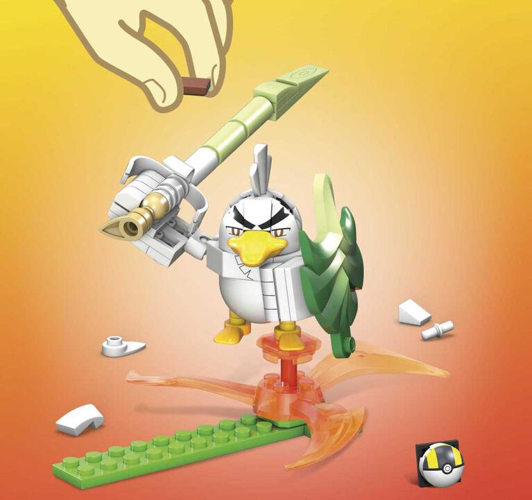 Mega Pok&eacute;mon Sirfetch'd Construction Set, Building Toys