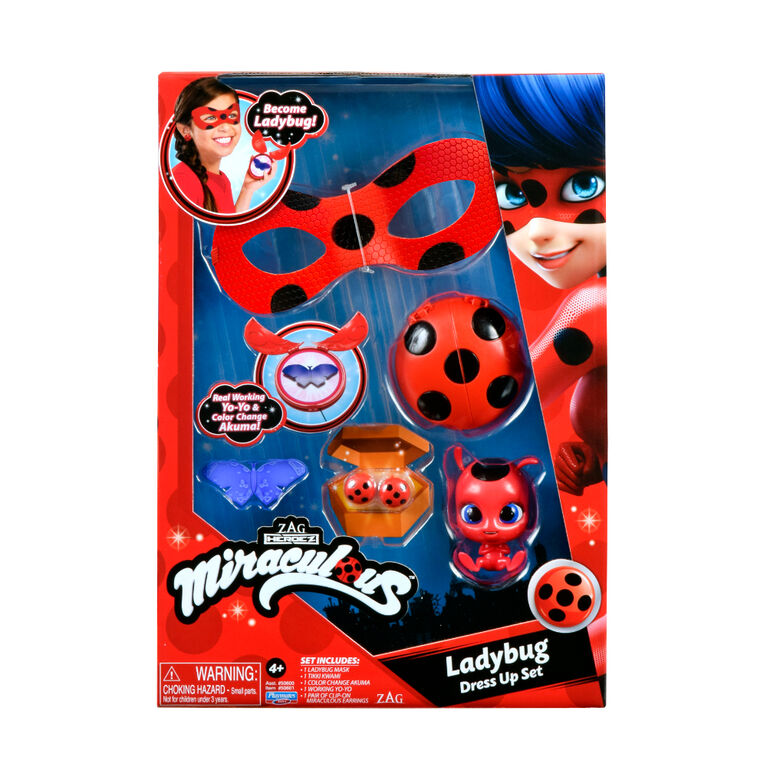 Miraculous Ladybug Role Play Dress Up Set - English Edition