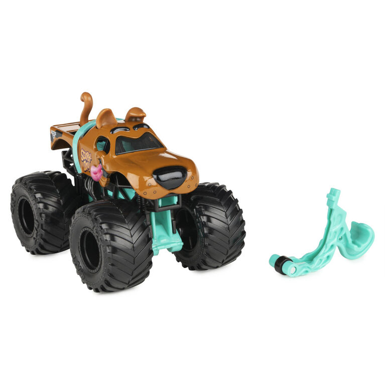 Monster Jam, Official Scooby-Doo Monster Truck, Die-Cast Vehicle, Ruff Crowd Series, 1:64 Scale