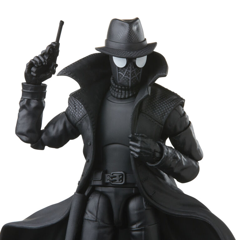 Marvel Legends Series Spider-Man 60th Anniversary Spider-Man Noir and Spider-Ham 6-inch Action Figures, 2 Accessories - R Exclusive