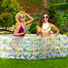 Inflatable Sunning Pool 60 x 60 x 15" Lemon Print