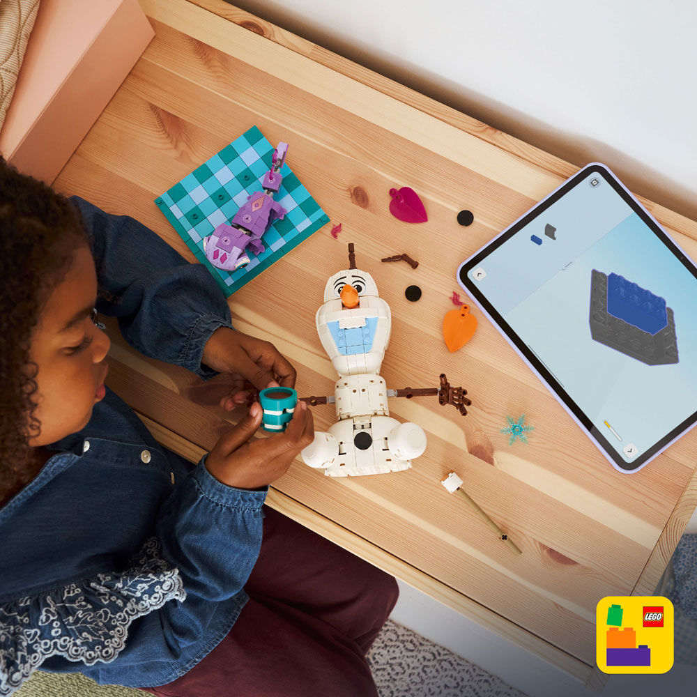 LEGO Disney Frozen Olaf and Bruni's Picnic Fun Building Toy for Girls & Boys , Ages 7+ - 43287