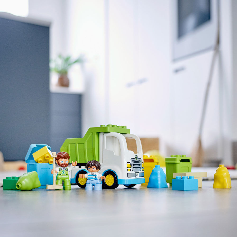 Lego duplo recycling truck sales