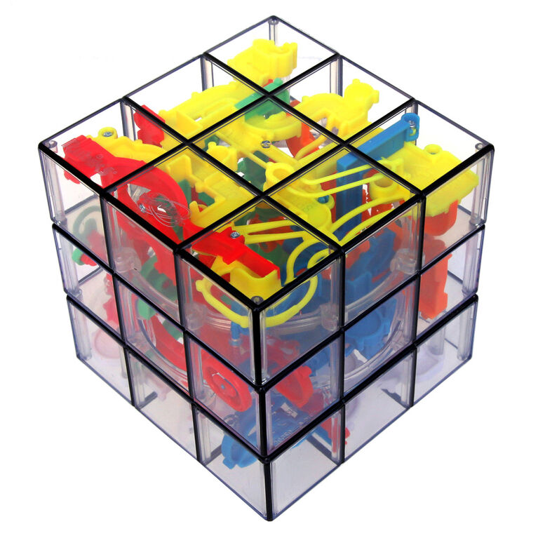 Rubik's Perplexus Fusion 3 x 3, Challenging Puzzle Maze Ball Skill Game