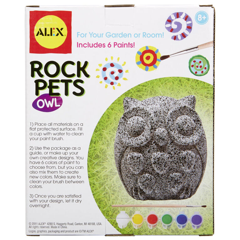 ALEX Toys Craft Rock Owl