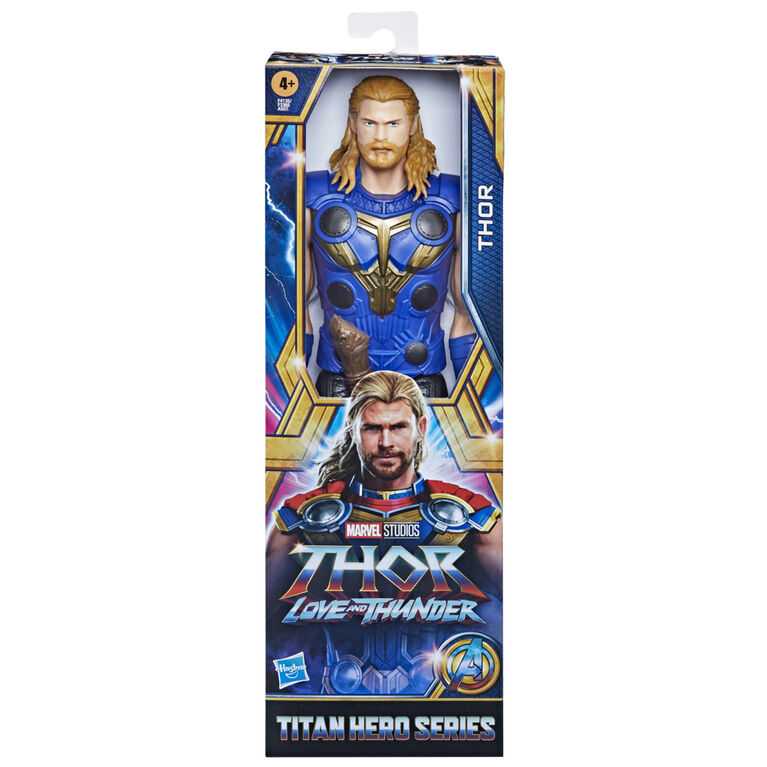Marvel Avengers Titan Hero Series Thor Toy, 12-Inch-Scale Thor: Love and Thunder Action Figure