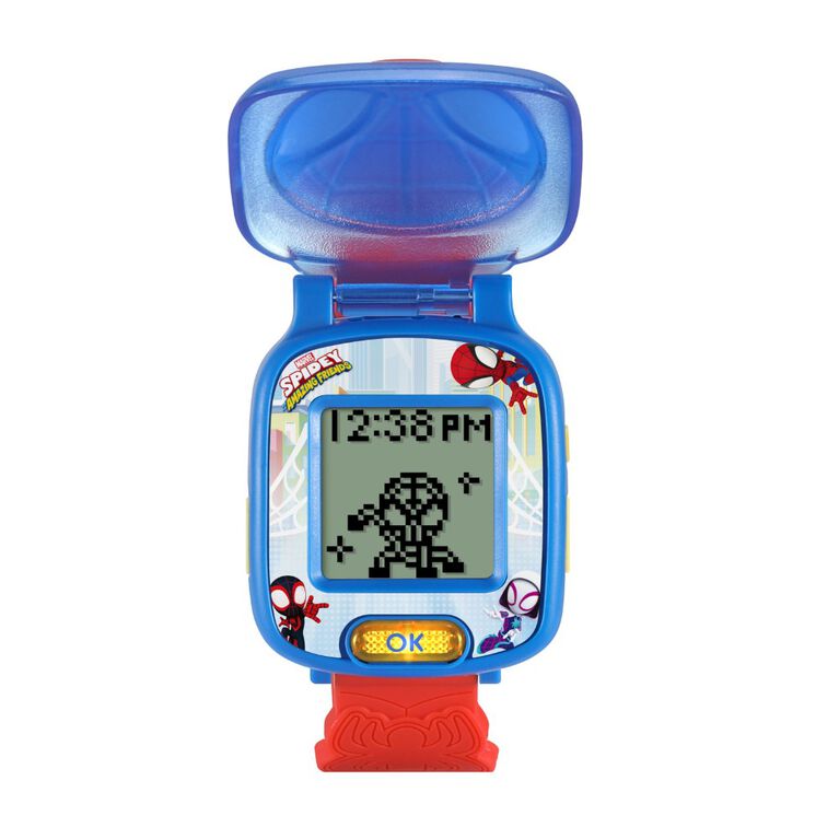 VTech Spidey et ses Amis Extraordinaires - La montre-jeu interactive de Spidey - Édition anglaise