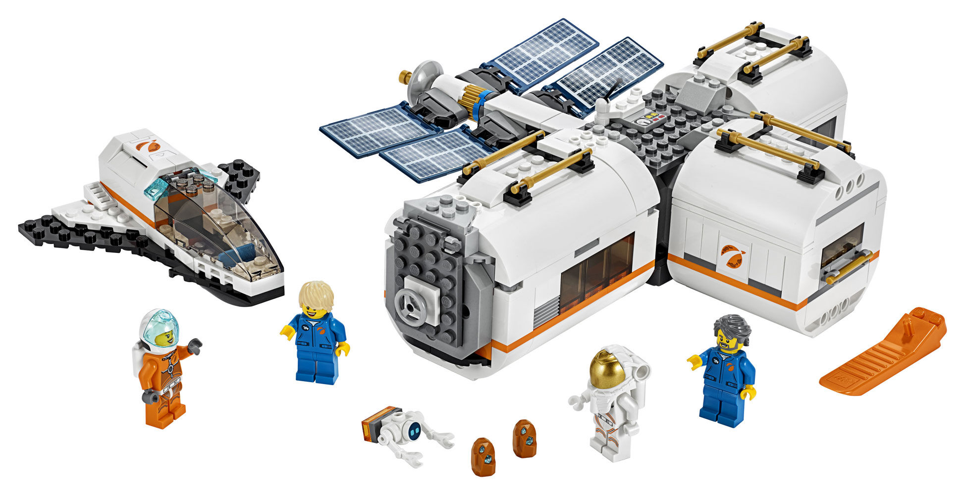 lego city lunar space station