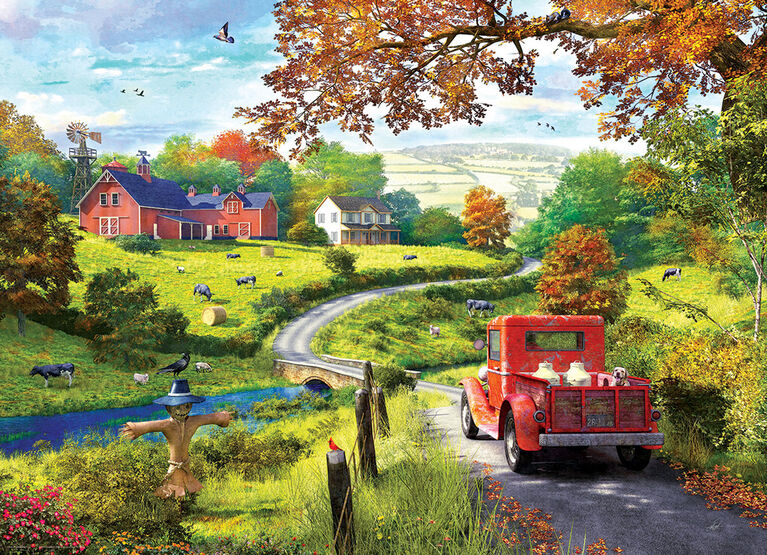 Eurographics Country Drive 1000 Piece Puzzle