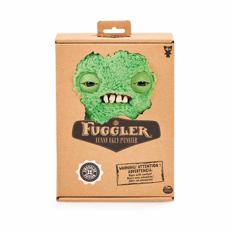 Fuggler 9" Funny Ugly Monster - Snuggler Edition Squidge (Green) - Notre exclusivité