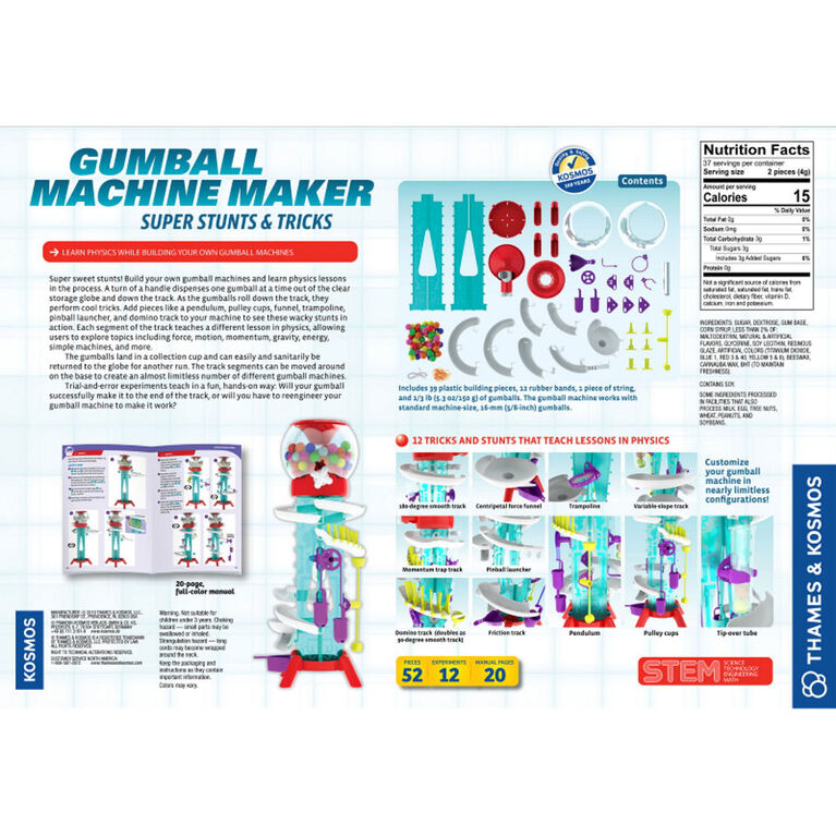 Thames & Kosmos Gumball Machine Maker - English Edition