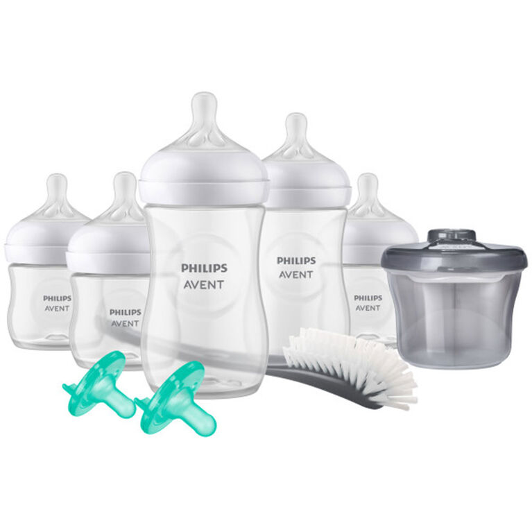 Ensemble-cadeau d'accessoires naturels pour nouveau-né Philips Avent, SCD838/01