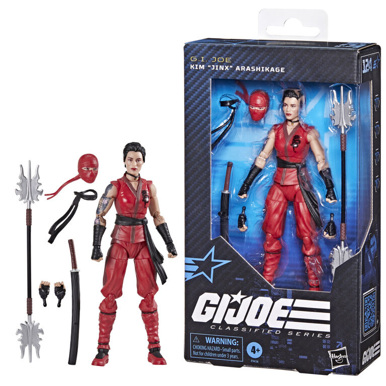 G.I. Joe Classified Series #124, Kim "Jinx" Arashikage Ninja Action Figure
