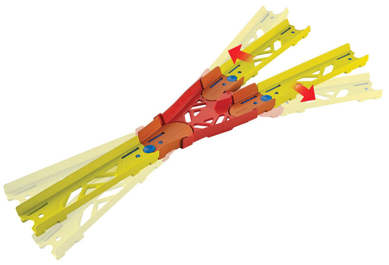 Hot Wheels Track Builder Split Track Pack Parts