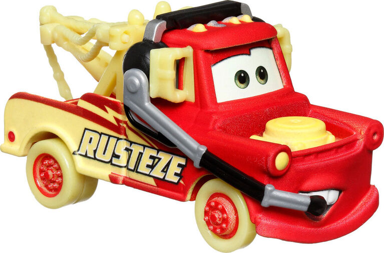 Disney Pixar Cars Glow Racers Vehicles, Glow-in-the-Dark 1:55 Scale Die-cast Toy Cars