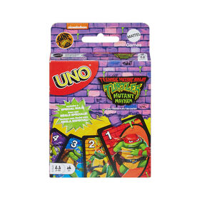 UNO Teenage Mutant Ninja Turtles Mutant Mayhem Card Game