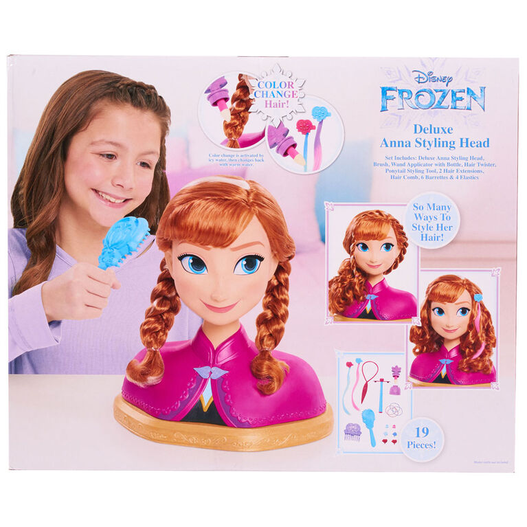 Tete De Coiffure De Luxe D Anna De La Reine Des Neiges De Disney