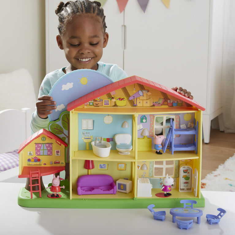 Peppa Pig Peppa's Adventures Maison Jour et nuit de Peppa