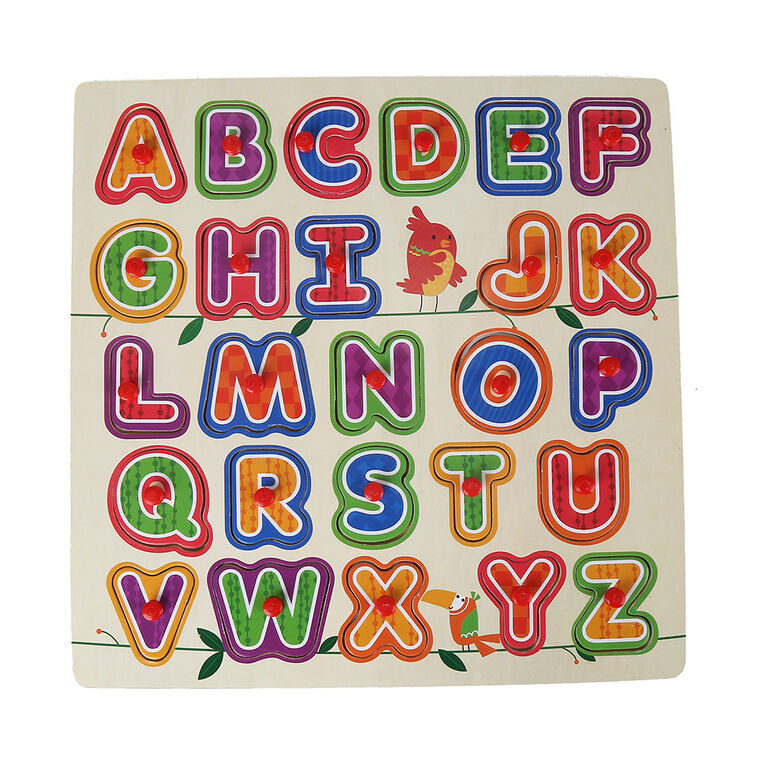 Alphabet, Numbers & Shapes Puzzles - 1 per order, assortment may vary (Each sold separately, selected at Random)