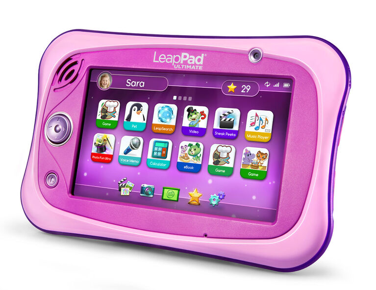 LeapFrog LeapPad Ultimate Ready for School Tablet - Pink - English Edition