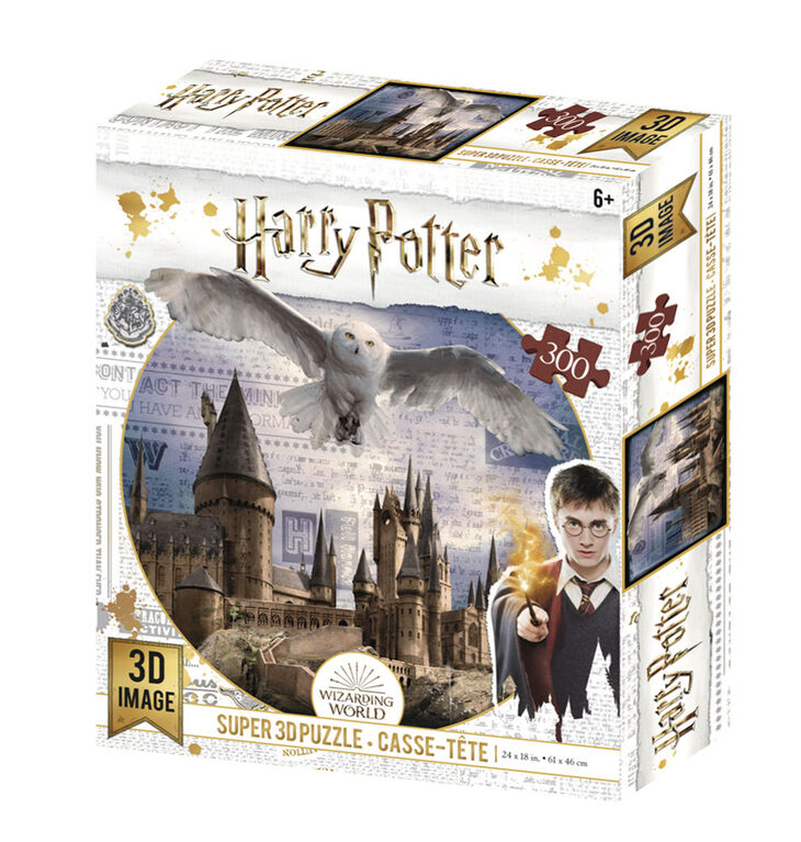 Harry Potter - Hogwarts & Hedwig 300pc