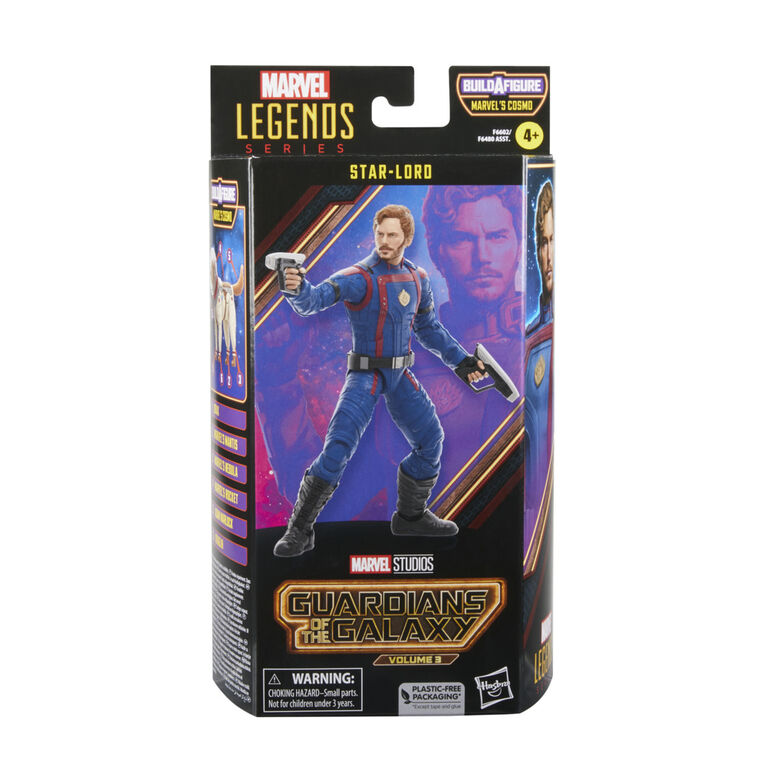 Marvel Legends Series Star-Lord, Guardians of the Galaxy Vol. 3 6-Inch Collectible Action Figures